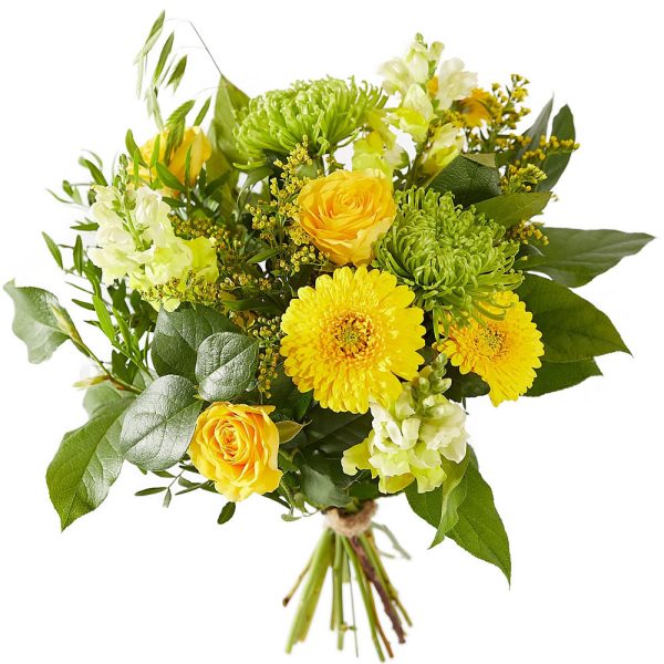 Order a yellow bouquet for delivery in The Hague