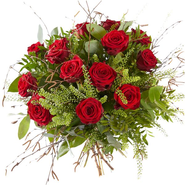 Order a bouquet of red roses, delivery in The Netherlands