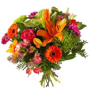 Bright and colorful bouquet