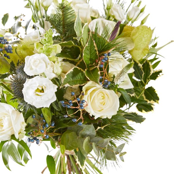 Order a White Christmas bouquet, Alpina The Hague