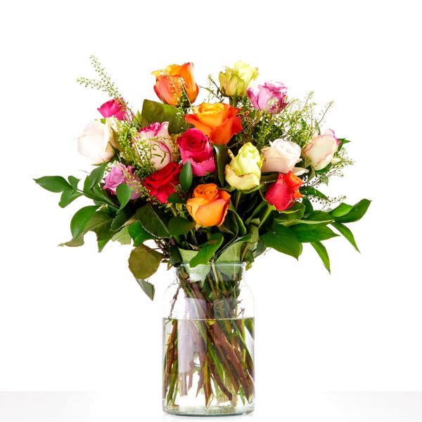 Bouquet of mixed roses for delivery in The Netherlands