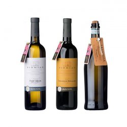 Complete your flower gift with a Trio of wine