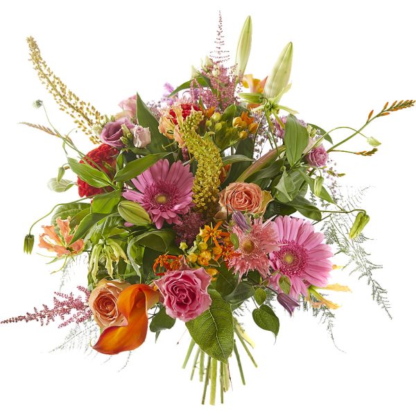 Luxury and bright bouquet with the sense of sweet temptation