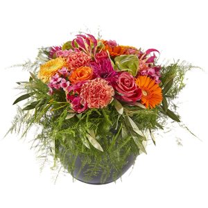 A colorful and cheerful flower arrangement, flower decoration