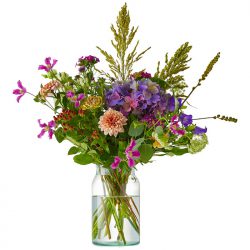 Stunning september bouquet with Hydrangea
