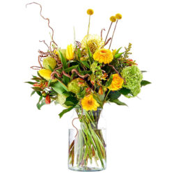Stunning yellow Easter bouquet