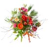 Trendy Christmas bouquet - pure happiness